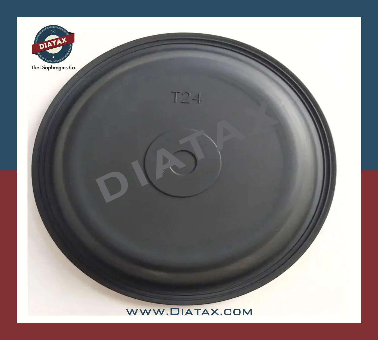 T24 Fabric-Reinforced Truck Brake Chamber Diaphragm - WABCO & Bendix Direct Replacement